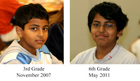3rd Grade vs 6th Grade - Then and Now
