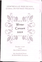 Winter Choral Concert! Dec 19, 2024