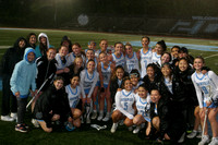 Girls Varisty Lacrosse vs Battlefield in the pouring rain. Victory!
