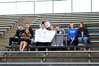 Girls Lacrosse Fans in the Stands!