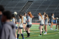 Girls Soccer Practice April 11